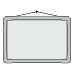 whiteboard vector illustration