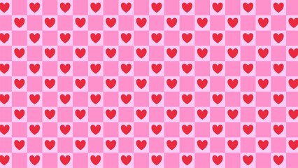 Heart background for valentine's day. Abstract background for presentations, banner, brochure, posters. 