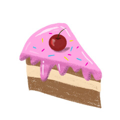 cake with cherry