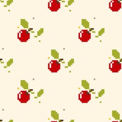 Pixel cherry bg