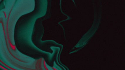 Abstract retro color holographic blurred grainy gradient banner background with noise textured
