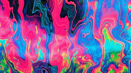 pink green blue grainy liquid abstract gradient background - obrazy, fototapety, plakaty