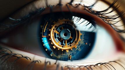 機械の瞳