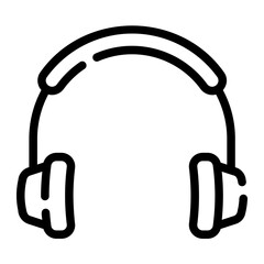 headphones Line Icon