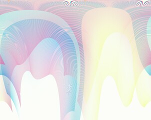 Abstract sweet color background  Charming curves and colors  Looks surprisingly bright and sweet in harmonious tones. Freeform makes you feel relaxed.