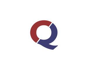 CQ QC Logo design vector template