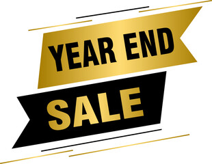 Year end sale promotion, sale banner