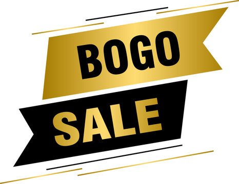 Bogo sale promotion, sale banner