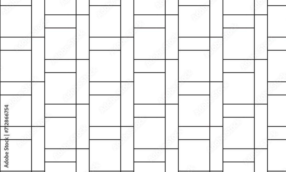 Poster abstract seamless minimalistic line pattern.