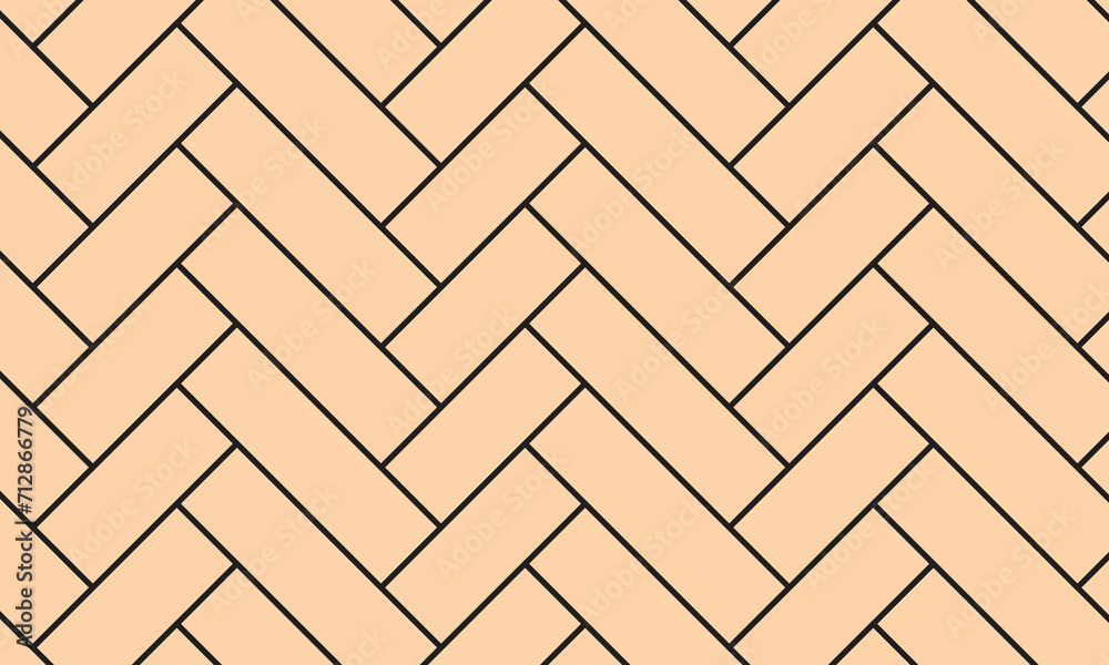 Poster abstract seamless minimalistic herringbone tile pattern.