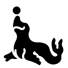 seal Solid icon