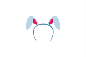 Bunny Ears Accessories Decor Sticker Design