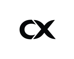 CX Logo design vector template