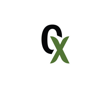 CX Logo design vector template