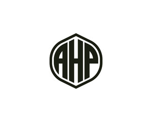 AHP Logo design vector template