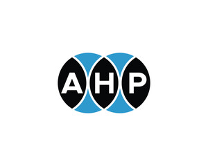 AHP Logo design vector template