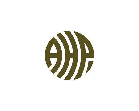 AHP Logo design vector template