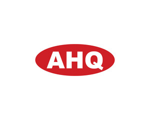 AHQ Logo design vector template