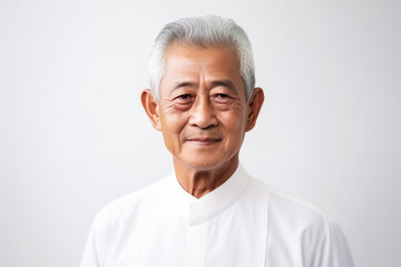 Obraz premium Portrait of Asian elder man