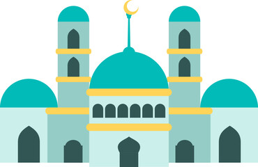 Green Mosque Building