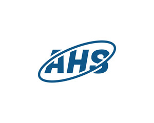 AHS Logo design vector template