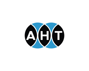 AHT Logo design vector template
