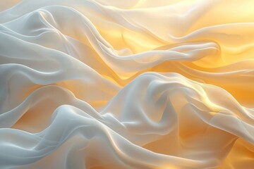 Fototapeta premium Abstract luxury minimalist gradient wallpaper pattern texture in pantone gold and white, platinum frosting.