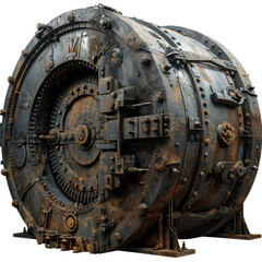Naklejka premium Vault Isolated on Transparent or White Background, PNG