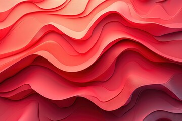 Fototapeta premium Abstract luxury minimalist gradient wallpaper pattern texture perfect for valentine in pantone red.