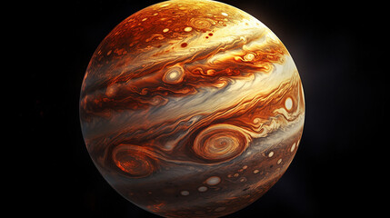 planet jupiter 3d