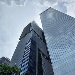 Obraz premium modern office buildings