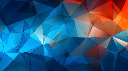 abstract triangle background