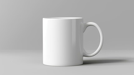Obraz premium white mug cup mockup
