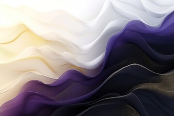 Obraz premium Abstract luxury minimalist gradient wallpaper pattern texture in pantone gold and violet.