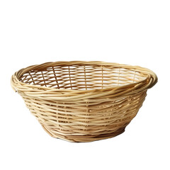 Empty rattan Basket