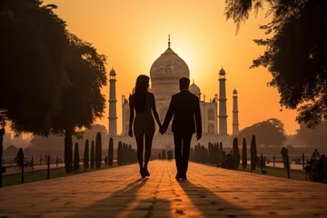 Photo a happy couple