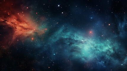 Deep Space Background Stars And