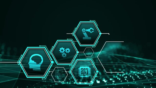 Robot Control Meta Language technology concept. RCML.