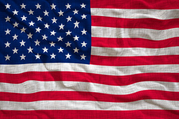 National flag of United States of America. USA. Background  with flag of United States of America. USA.