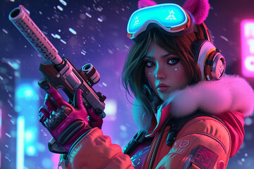 game character background 3d stylish wallpaper illustration