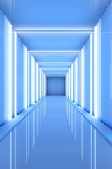 Minimal modern futuristic blue colour background