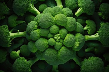 Fresh delicious broccoli - obrazy, fototapety, plakaty