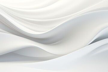 Abstract white background with curves, lines, and contours