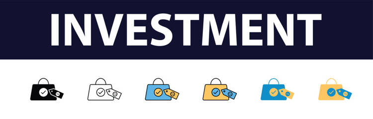 Streamlined e-commerce experience a distinctive set of minimal  color fill and thin line web icons for online shopping and efficient delivery comprehensive outline icons collection in simple vector