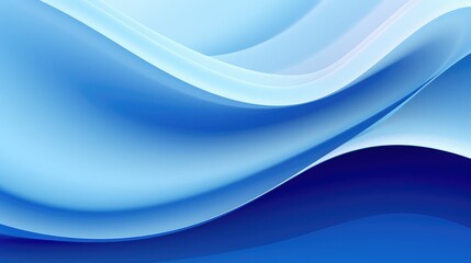 Naklejka premium A blue and white background with a dark blue background and a white wave design
