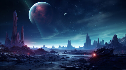 beautiful space background