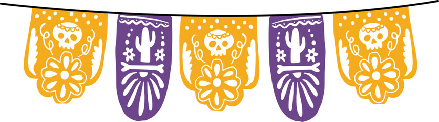 Dia De Los Muertos Banner Decoration