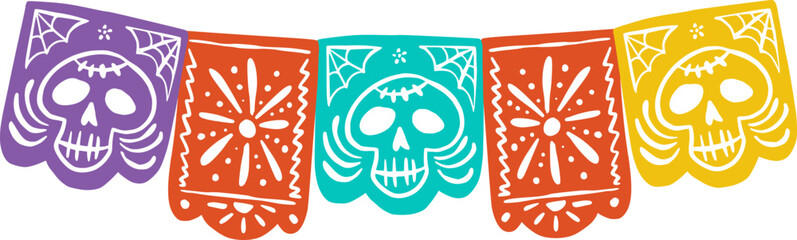 Dia De Los Muertos Banner Decoration