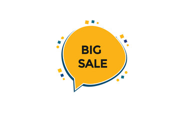 new website, click button learn big sale, level, sign, speech, bubble  banner
