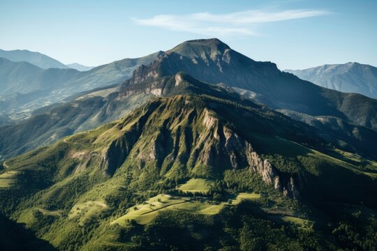 Beautiful view of mountain landscape